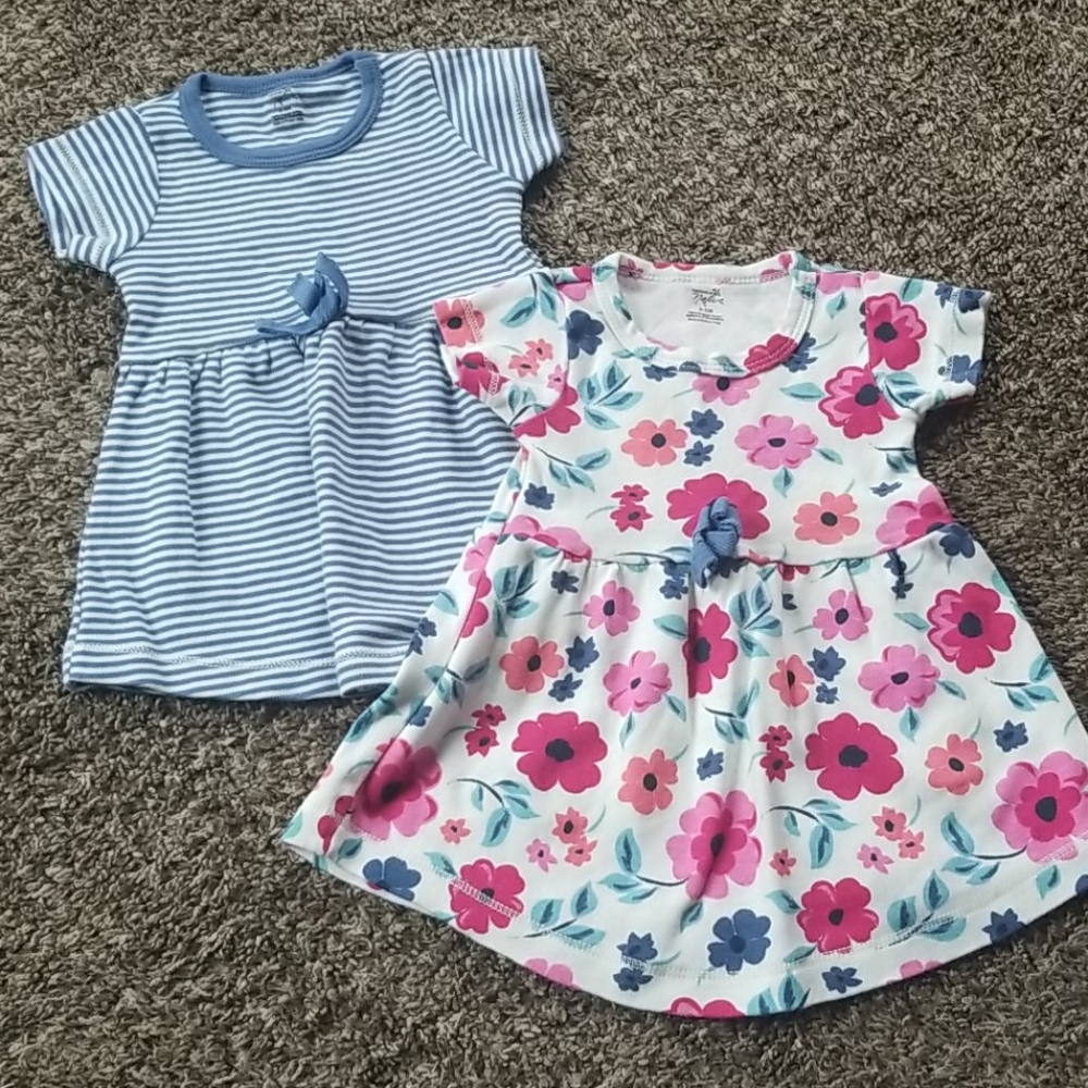 Touched by Nature Girls 0-3 Mo Dresses